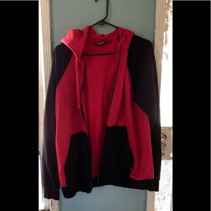 Vans black and red sweater